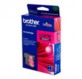 Brother Lc-67m Magenta Ink Suits Dcp-385c Lc-67m