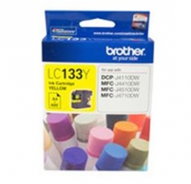 Brother Lc133y Yellow Ink Cartridge To Suit Dcp-j4110dw/ Mfc-j4410dw/ J4510dw/ J4710dw - Up To