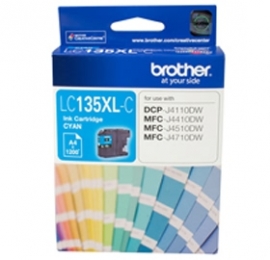 Brother Lc135xlc Cyan Ink Cartridge To Suit Dcp-j4110dw/ Mfc-j4410dw/ J4510dw/ J4710dw - Up To