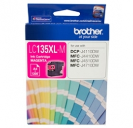 Brother Lc135xlm Magenta Ink Cartridge To Suit Dcp-j4110dw/ Mfc-j4410dw/ J4510dw/ J4710dw - Up