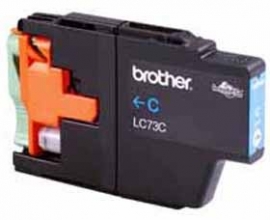 Brother Lc73c Cyan High Yield Ink Cartridge - Up To 600 Pages