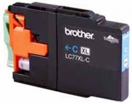 Brother Lc77xlc Cyan Super High Yield Ink Cartridge - Up To 1200 Pages