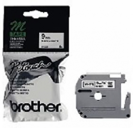 Brother Mk231 Brother Mk231 P-touch Tape 1/ 2 In X 26.2 Ft Black On White