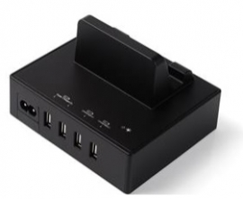 Orico Dpc-4us 4port Usbcharger 2x5v2.4a 2x5v1a Dc12v3a Bk Mpor-dpc4usbk