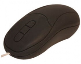 Cherry Washable Optical Mouse Black Usb. Completely Sealed Silicone-based Casing-nema 4 Rated.
