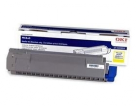 OKI - Toner Cartridge For MC860 Yellow, 10, 000 Pages @ 5% Coverage (ISO)