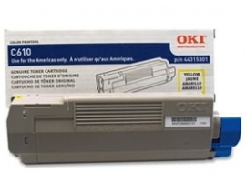 OKI Toner Cartridge Cyan For C610, 6, 000 Pages @ 5% Coverage