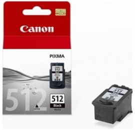 Canon Fine Blk Ink Cart For Mp480 Mp260 Mp240 Pg512