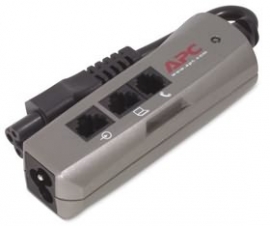 APC SURGEARREST NOTEBOOKPRO C6, 3 PRONG APC SURGEARREST NOTEBOOKPRO C6 W/ TEL/ NET 100-240V PNOTEPROC6-EC