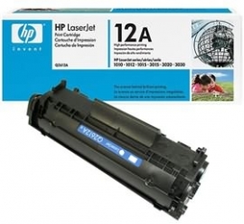 Hp Laserjet 1000/ 3000 Series Black Toner Cartridge Q2612a