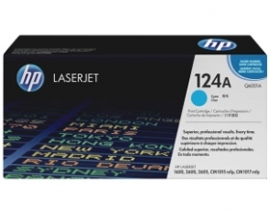Hp Q6001a 124a Cyan Toner Cartridge Q6001a