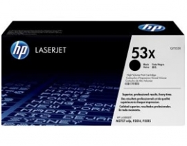 Hp Q7553x 53x Black High Yield Toner Cartridge Q7553x