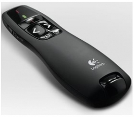 Logitech R400 Pro Presenter Eo 910-001361, 15m Range, Usb Milt-r400