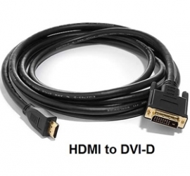 8ware High Speed Hdmi To Dvi-d Cable M/m Black 1.5m