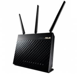 Asus Rt-ac68u Asus 802.11ac Dual-band Wireless-ac1900 Gigabit Router, 2x Usb 3.0 Ports