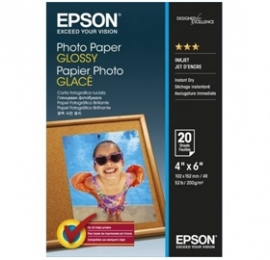 Epson S042546 Photo Paper Glossy 4x6 20 Sheet