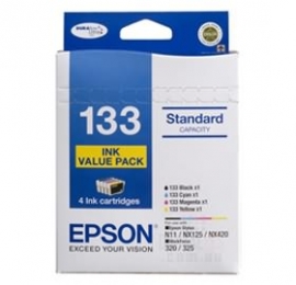 Epson T133692 Epson 4 Standard Capacity T133 Inks Value Pack (4 Colours)