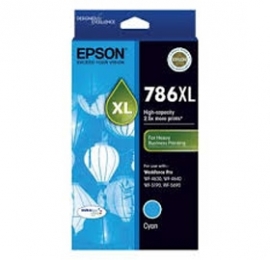 Epson T787292 High Capacity Durabrite Ultra Cyan Ink - Workforce Pro Wf-4630, Wf-4640