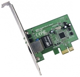 Tp-link 32-bit Gigabit Pcie Network Adapter, Realtek Rtl8168b Chipset, Pcie X1 Form Factor For