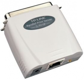 Tp-link Print Server, 10/ 100, Parallel Port, 3yr Tl-ps110p
