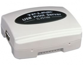 Tp-link Print Server, 10/ 100, Usb 2.0, 3yr Tl-ps110u