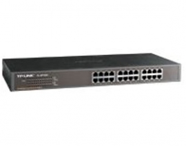 Tp-link 24-port 10/ 100m Switch, 24 Fast Ethernet Rj45 Ports (10/ 100), Auto-mdi (x), 19 "rack