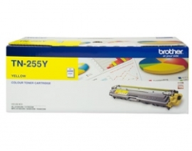 Brother Tn-255y Yellow High Yield Tn Cart To Suit Hl-3150cdn/ 3170cdw/ Mfc-9140cdn/ 9330cdw/ 9340cdw