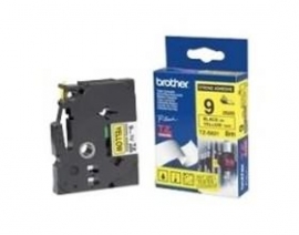Brother Tze621 9mm Black On Yellow Tze Tape