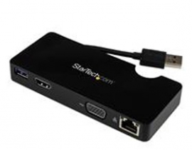 Startech Universal Usb 3.0 Laptop Mini Docking Station W/ Hdmi