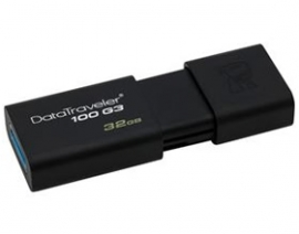 Kingston 32gb Usb3 Dt100g3 Retail Packaging 5yr Wty