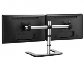 Atdec Visidec Freestanding - Double Horizontal Desk Mount (two Monitors) Vfs-dh