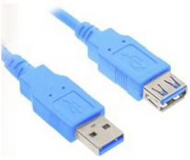 Wicked Wired 2m Type A Male To Type A Female USB 3.0 Data Extension Cable WW-D-USB3EXT2M