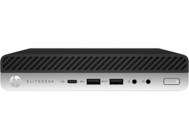 Hp ELITEDESK 800 G5 DM I5-9500T 8GB (1X8) 256GB M.2 PCIE NVME TLC SSD 2XDP 1XUSB-C 3.1 GEN2 PORT WITH PD (100W) WIFI6 WINDOWS 10 PRO 3-3-3 8Nw85Pa