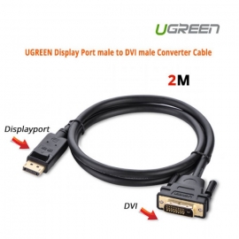 Ugreen Dp Male To Dvi Male Cable 2m Acbugn10221