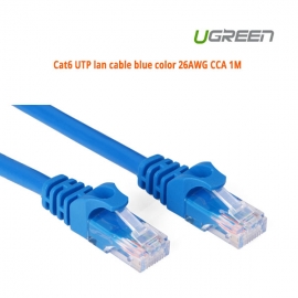 Ugreen Acbugn11201 Cat6 Utp Lan Cable Blue Color 26awg Cca 1m (11201) Acbugn11201