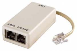 4cabling Adsl 2+ In-line Filter/ Splitter Dsl008 2+