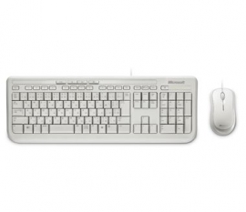 Microsoft Wired Desktop 600 White Apb-00022