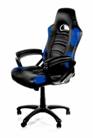 Arozzi Black & Blue Enzo Adjustable Ergonomic Motorsports Inspired Desk Chair Aro-enzo-bl