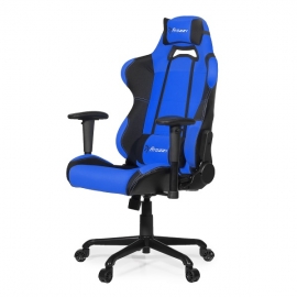 Arozzi Black & Blue Torretta Adjustable Ergonomic Motorsports Inspired Desk Chair Aro-tor-bl
