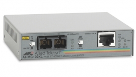 Allied Telesis Media Converter 100basetx To 100basefx (sc Multimode) At-mc102xl-60