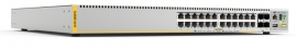 Allied Telesis 24-port 10/100/1000t Poe+ Stackable Switch With 4 Sfp+ Ports And 2 Fixed Power