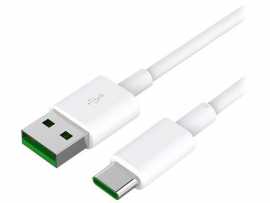 Orico Usb Am To Usb-c Type-c Quick Charge And Sync Data Cable 5a Max 1m White Atc-10-wh