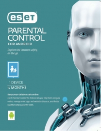 Eset Parental Control For Android 1 Device 1 Year Retail Download Card Av-es-pctrl1d1y