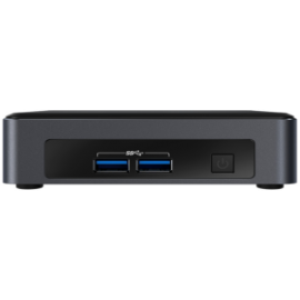 Intel Nuc Mini Pc I5-7300U 8Gb 256Gb W10P Blknuc7I5Dnkpc4