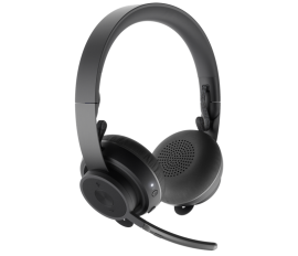 LOGITECH ZONE PLUS WIRELESS STEREO HEADSET,BT, NOISE CANCELLING (981-000808)