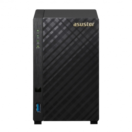 Asustor 2-bay Nas Marvell Armada-385 Dual Core 512mb Ddr3 Gbe X1 Usb 3.0 Wol System Sleep Mode
