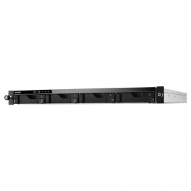Asustor 1U 4-Bay Nas Rackmount Celeron Quad Core 4Gb So-Dimm Ddr3L Aes-Ni Hardware Encryption With Lockable As6204Rs