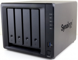 Synology Diskstation Ds418 4-bay 3.5" Diskless 2xgbe Nas (hmb) Realtek Rtd1296 Quad-core 1.4ghz