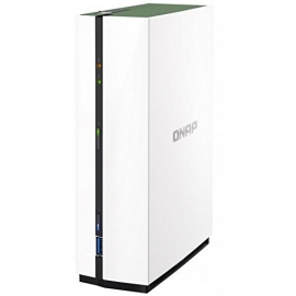 Qnap Nas Ts-128A 1-Bay 3.5" Sata3 Diskless Home/ Soho Tower 4-Core Cpu Gblan(1) 1Gb Ram Ts-128A