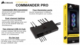 Corsair Commander Pro Digital Fan Hub And Rgb Lighting Controller. 2 Years Warranty Cl-9011110-ww